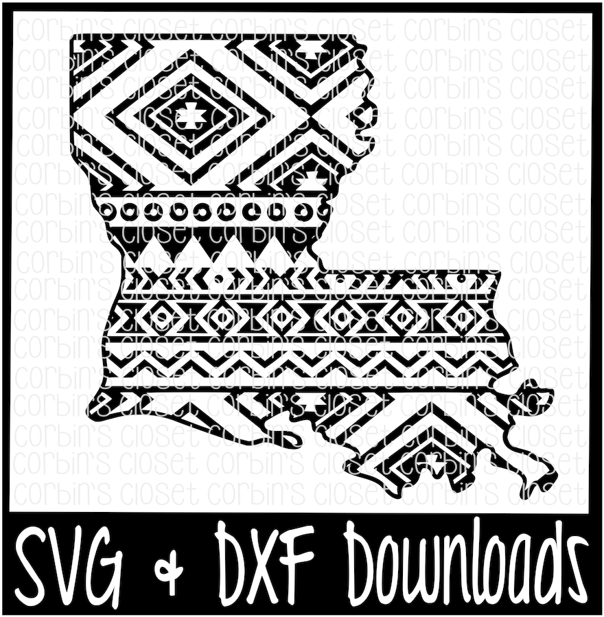 Louisiana Svg * Aztec Louisiana Cut File By Corbins - Cinco De Mayo Svg (1400x932), Png Download