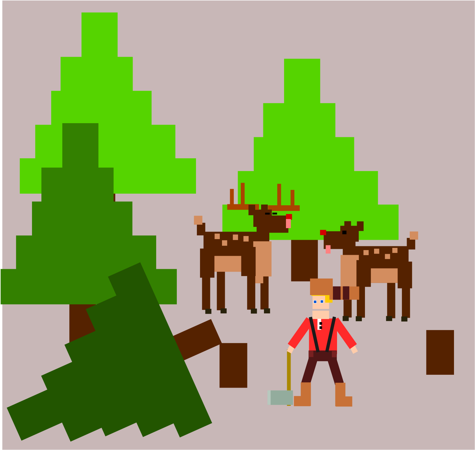 This Free Icons Png Design Of Lumberjack Sketch (1697x2400), Png Download