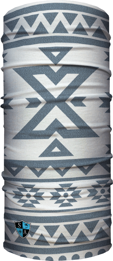 Vaderunlimited Aztec Grey & White Multi Purpose (1000x1000), Png Download