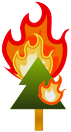 Hand Emoji Clipart Flame - Climate Change Emoji (480x480), Png Download