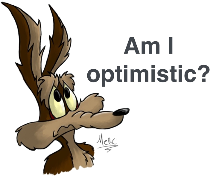Wile E Coyote Optimism - Wile Coyote And Roadrunner Png (800x600), Png Download