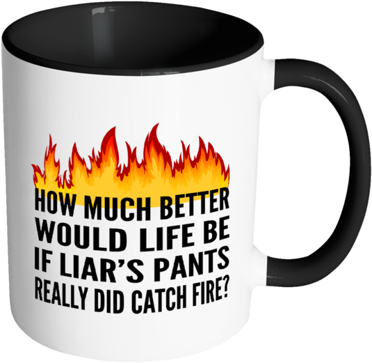 If Liar's Pants Really Did Catch Fire Color Accent - It's Not How Good You (600x600), Png Download