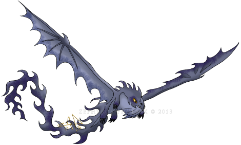 Smothering Smokebreath - Clash Of Clans Dragon Gif (470x282), Png Download
