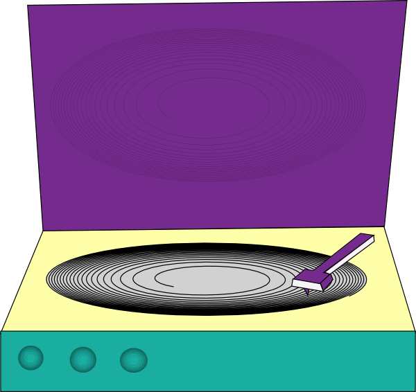 Viollet Blue Yellow Stereo Svg Clip Arts 600 X 566 (600x566), Png Download
