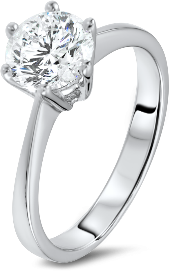 Ring Wedding Rings Silver Png (1024x1024), Png Download