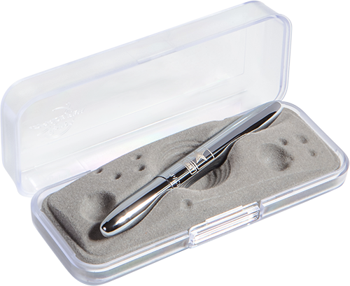 Chrome 400 In Open Box - Fisher Space Pen Bullet (500x409), Png Download