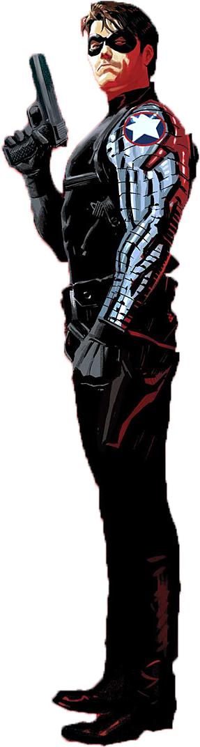 Bucky Barnes Black Widow - Winter Soldier By Ed Brubaker: The Complete Collection (496x1100), Png Download