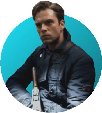 7 Bucky Barnes Icons Added To My Icons Page For - Captain America Bucky Icon (400x400), Png Download