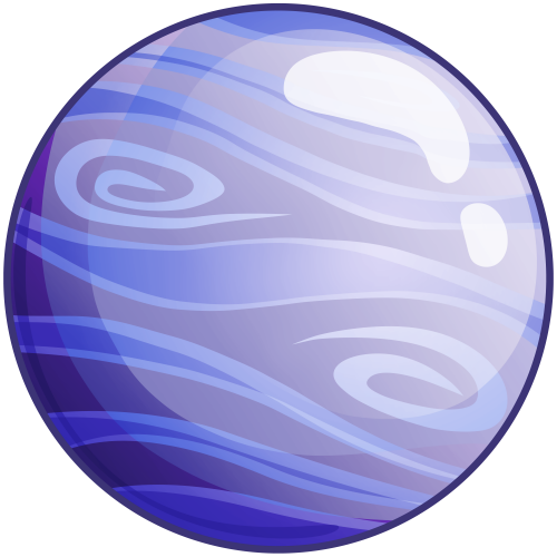 Neptune Png Clip Art - Clip Art (500x500), Png Download