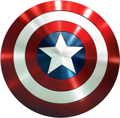 Visit - Capitão America Topo De Bolo (580x580), Png Download