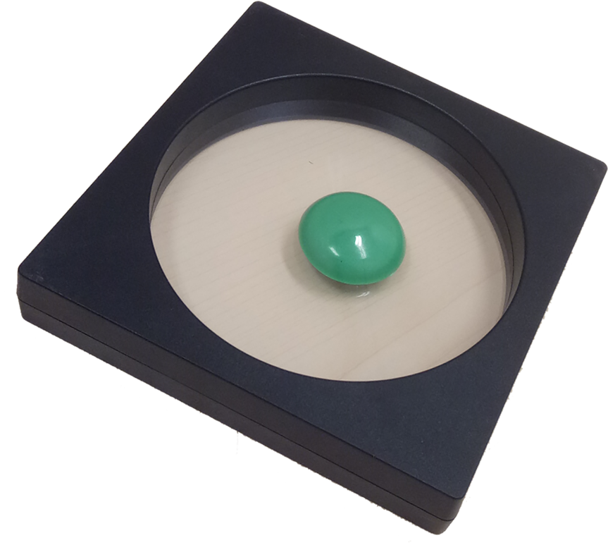 2018 New Arrival Clear Frame Membrane Window Counter - Circle (1000x1000), Png Download