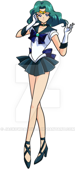 Sailor Moon S - Sailor Moon Sailor Neptune (400x600), Png Download