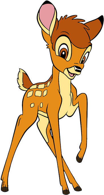 Bambi (379x694), Png Download