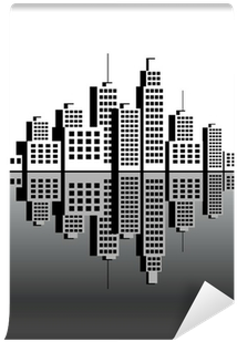 Ciudad Fondo Blanco (400x400), Png Download