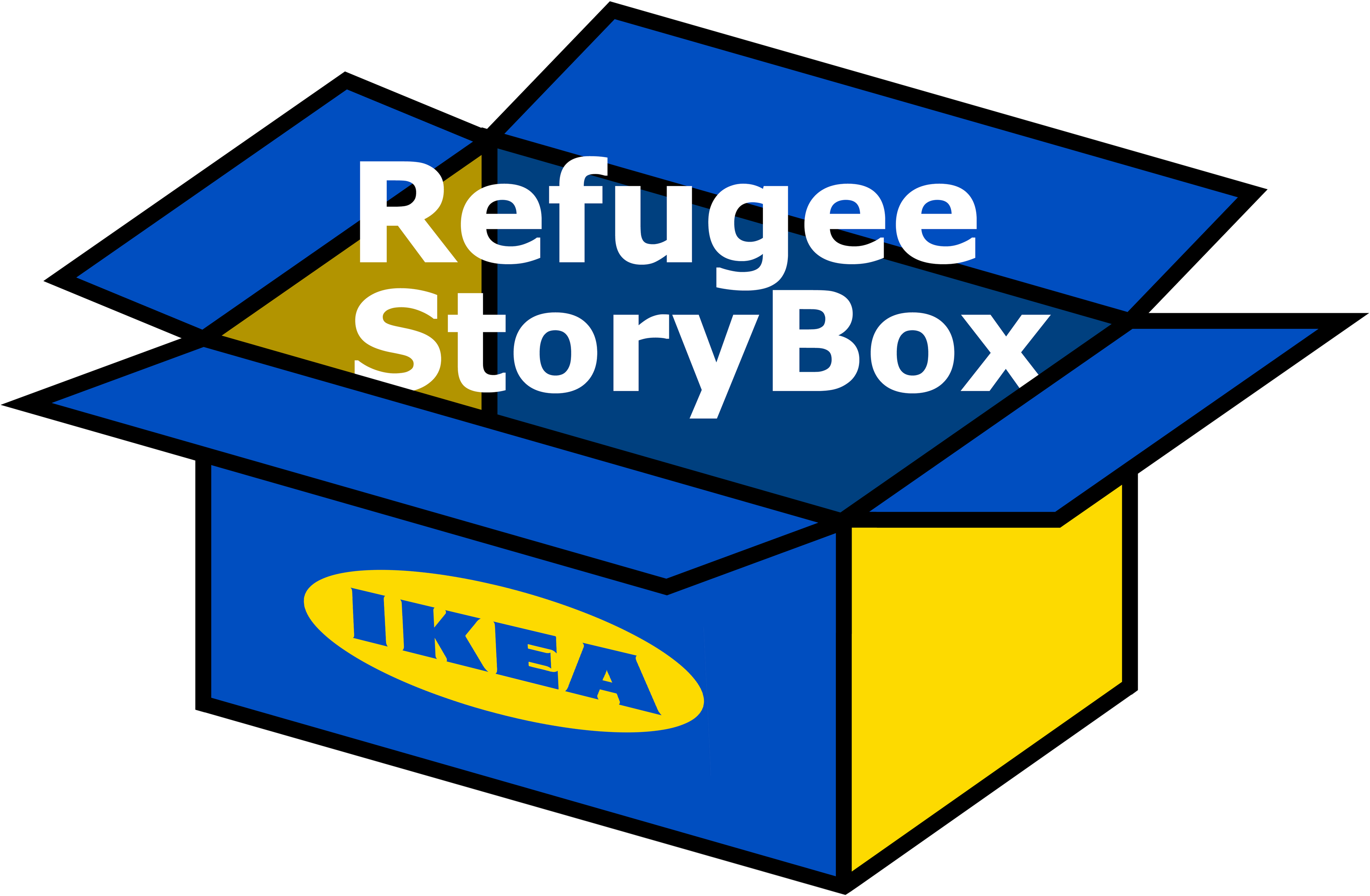 Ikea's Refugee Story Box - Refugee (3500x3500), Png Download
