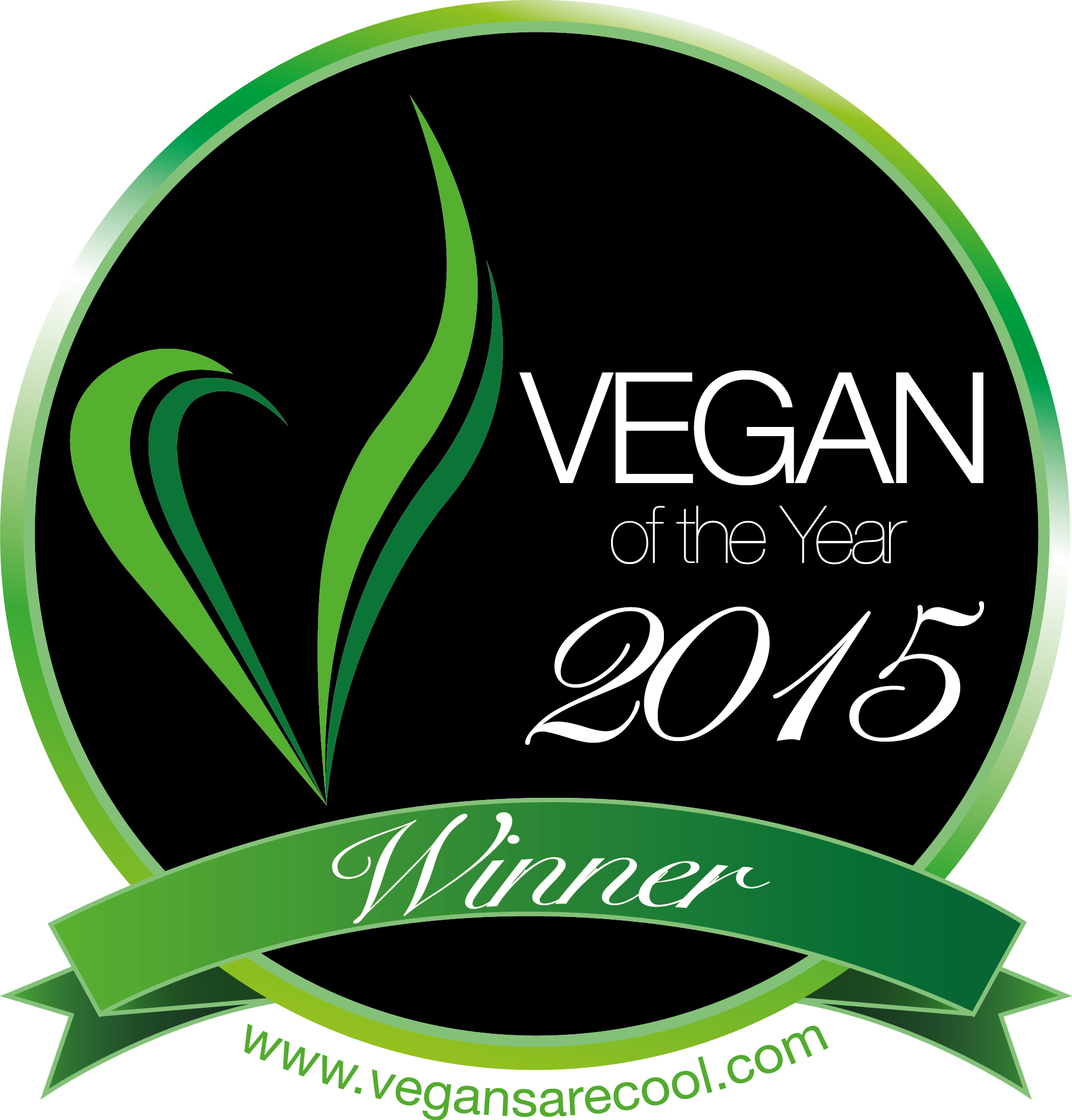 Logowinner2015 - Veganism (1986x2075), Png Download