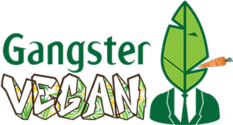 Gangster Vegan Logo - Dribbble (400x300), Png Download