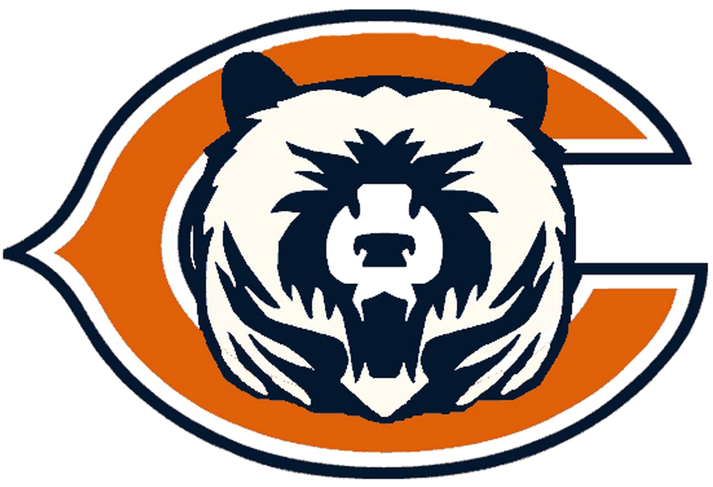 Chicago Bears Png Image Free Download - Chicago Bears Nfl Logo (1040x720), Png Download