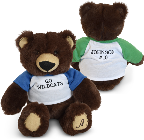Personalized Team Bears - Teddy Bear (600x600), Png Download