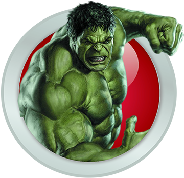 Juegos De Los Avengers - Hulk Thor (383x360), Png Download