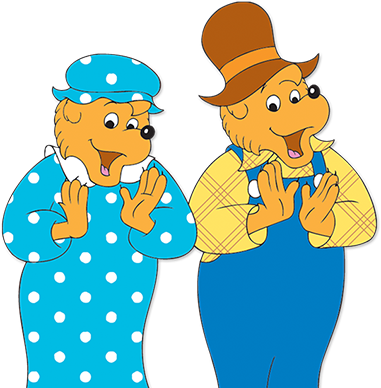 Berenstain Bears Pictures - Berenstain Bears Mama And Papa (400x400), Png Download