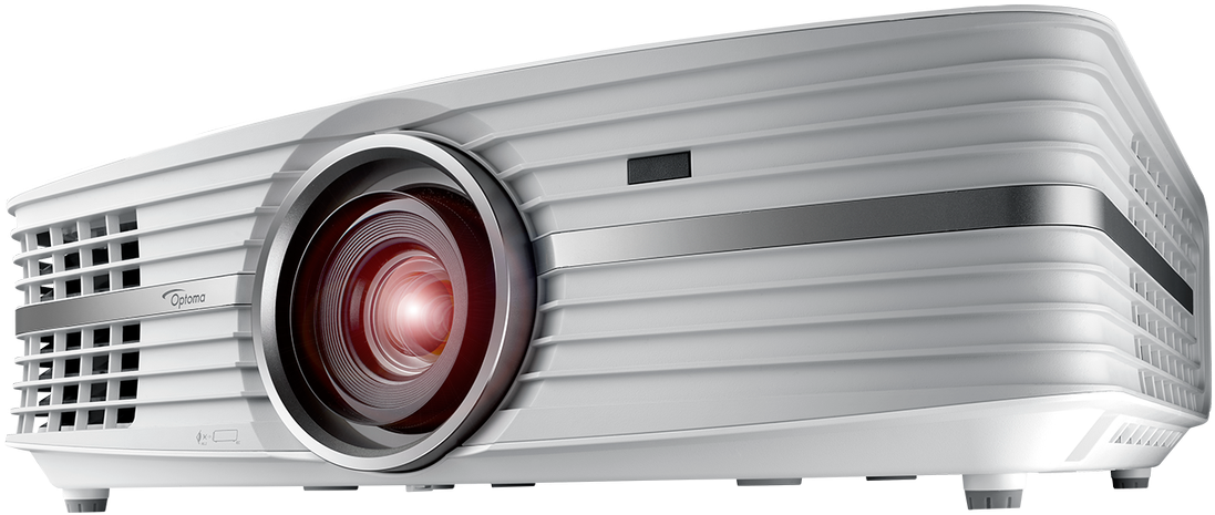 Optoma Technology, Inc - Optoma Uhd60 4k Ultra High Definition Home Theater (1200x545), Png Download