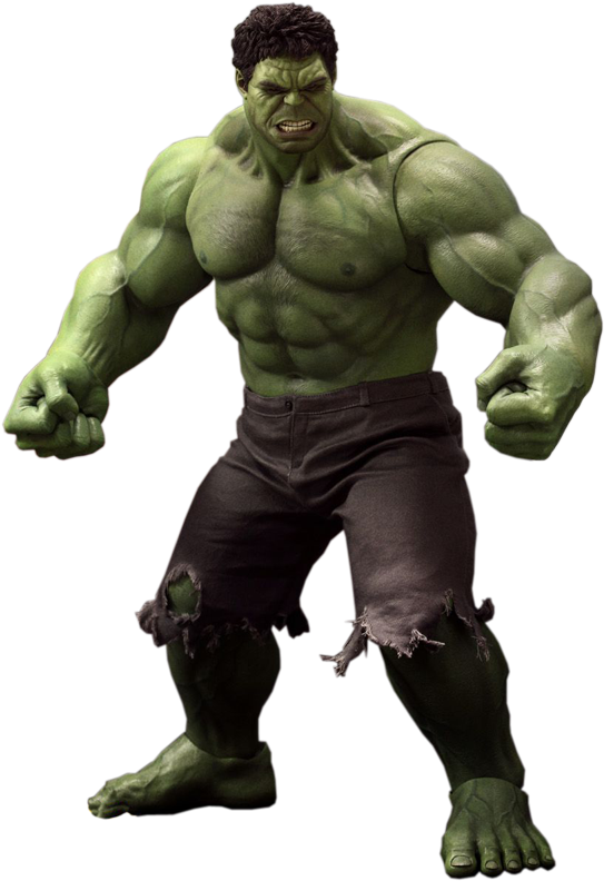 Png Hulk - Hot Toys Marvel The Avengers Hulk Sixth Scale Figure (800x800), Png Download