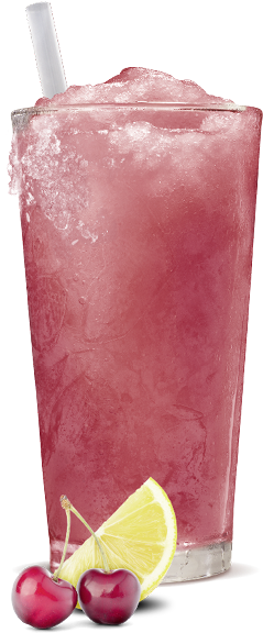 Cherry Berry Frozen Lemonade Burger King® - Pink Lemonade Burger King (695x750), Png Download