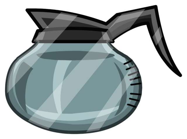 Coffee Pot Pin Icon - Illustration (640x477), Png Download