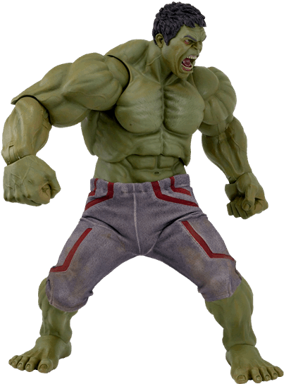 Age Of Ultron - Avengers 2: Age Of Ultron - Hulk Action Figure 1:4 (600x600), Png Download