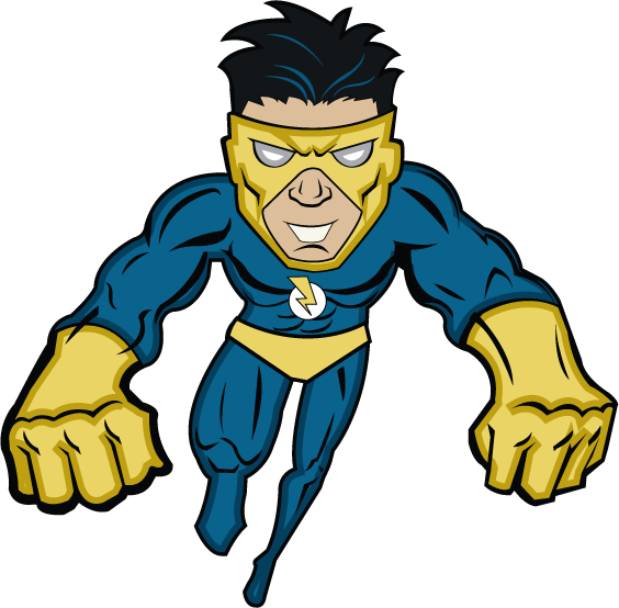 Super Villain Clipart (564x554), Png Download