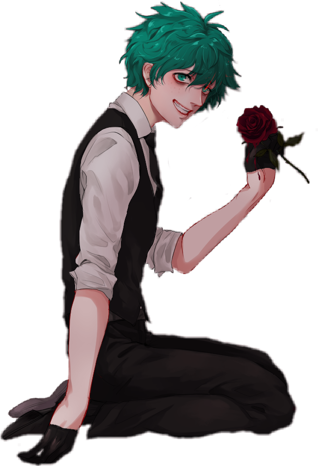 Picture Stock Deku Transparent Villain - Bnha Villain Izuku (644x944), Png Download
