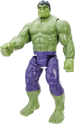 The Avengers Titan Hero Figure Hulk, , Large - Hasbro Figura 30cm Hulk (297x492), Png Download
