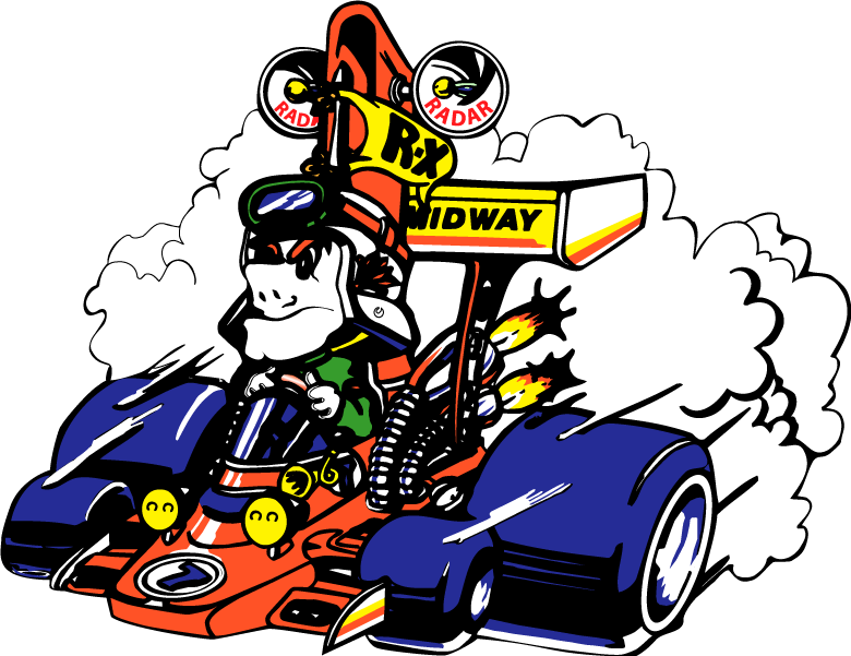 Rally X Car - Rally X Arcade Art (780x601), Png Download