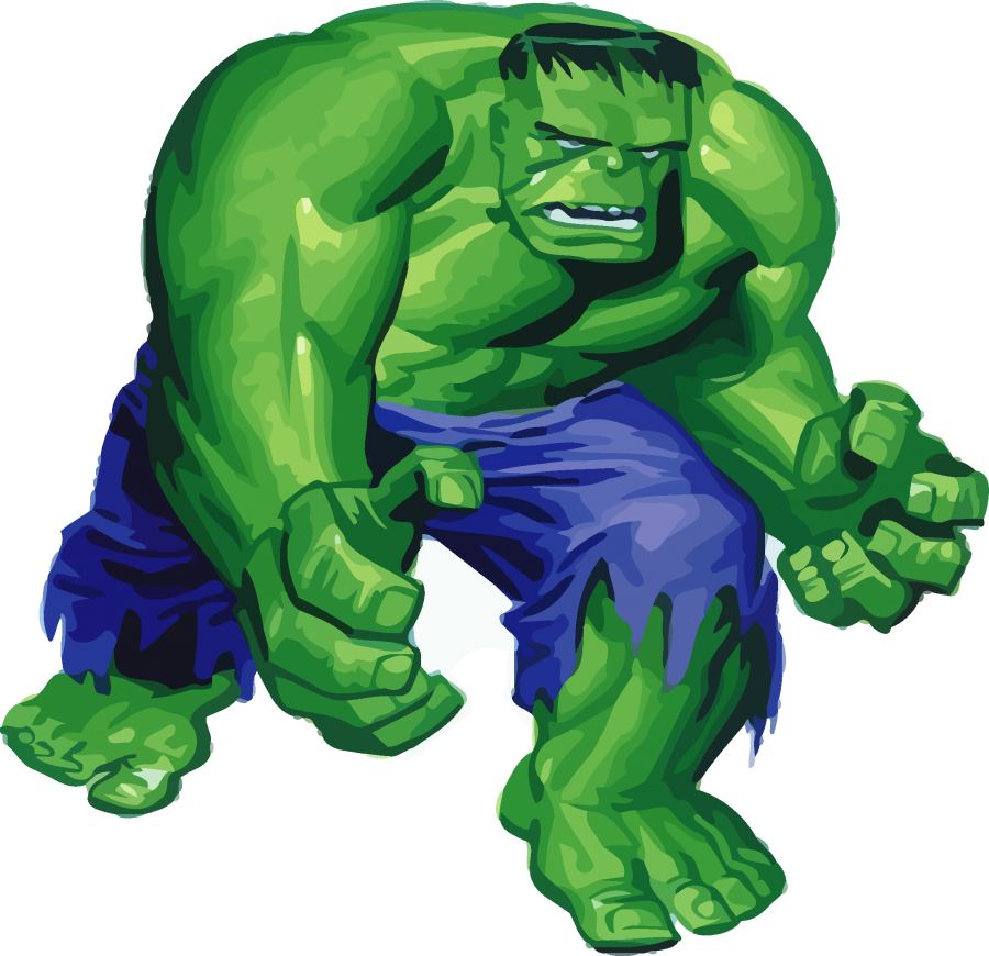Hulk 1 Avengers - Hulk Vs Jolly Green Giant (900x870), Png Download