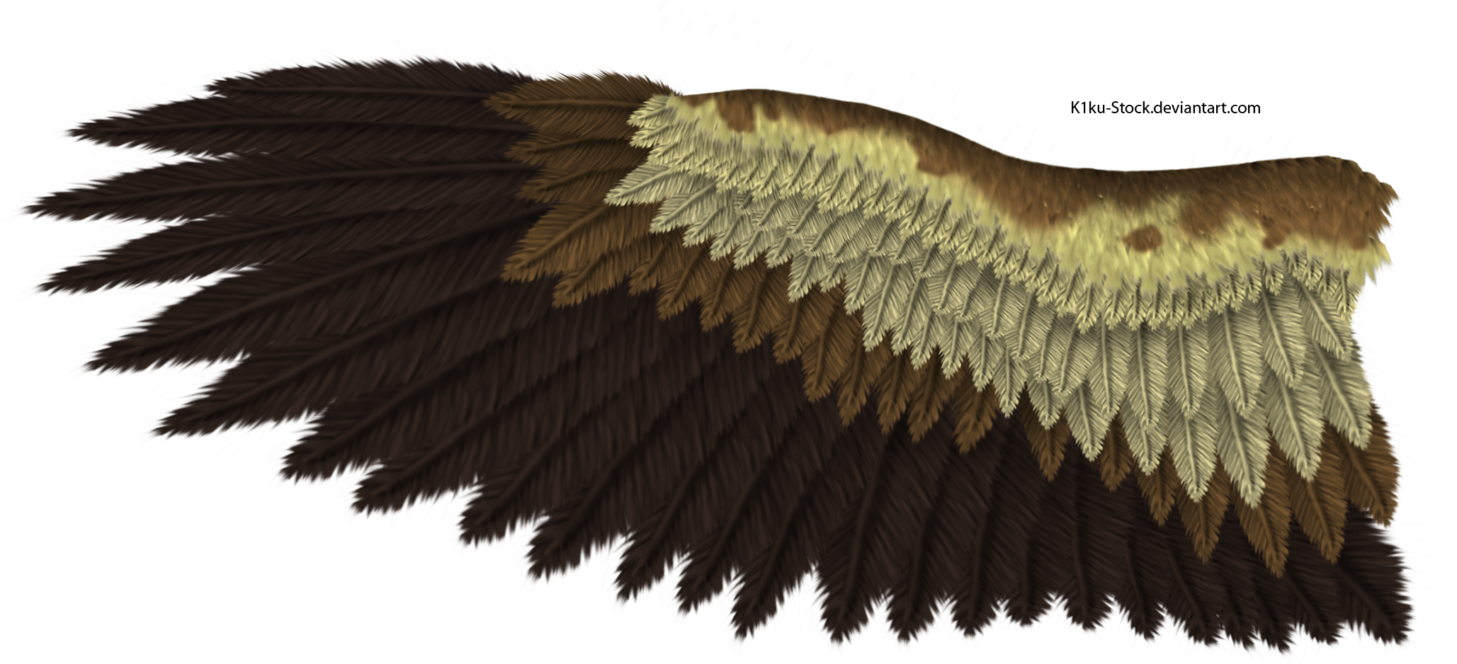 Eagle Wings Png Background Image - Red Eagle Wings (2057x938), Png Download