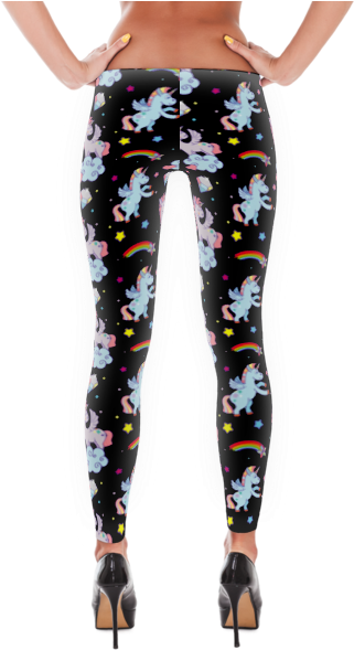 Cute Unicorn Leggings - Atlanta Flying Falcons Camo/ Camouflage Leggings/ Yoga (600x600), Png Download