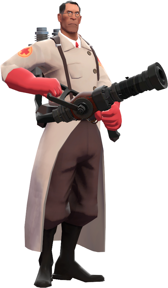 Medic - Team Fortress 2 Medic (971x971), Png Download