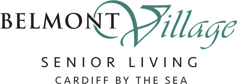 Belmont Village Logo (800x297), Png Download