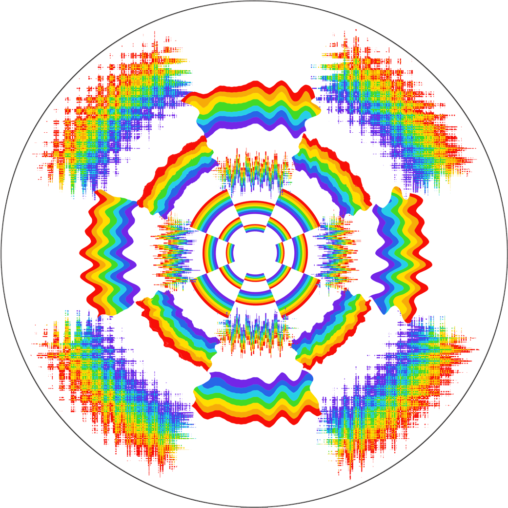 Rainbow Circle - Circle (1134x1134), Png Download