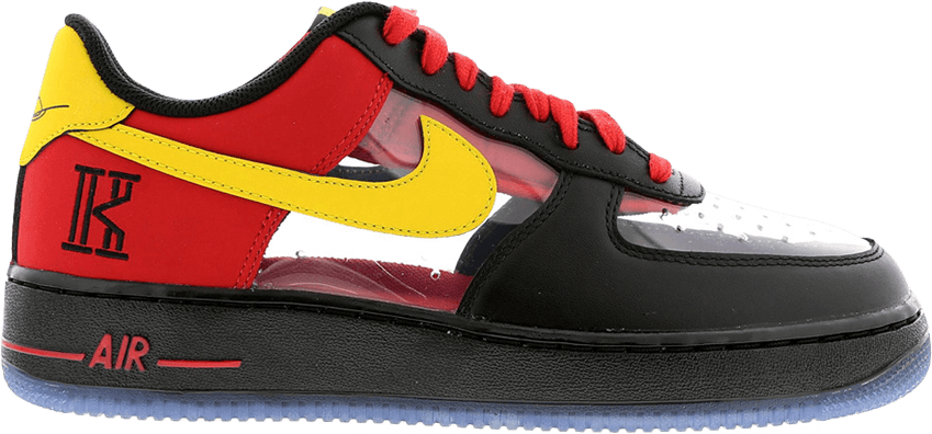 Air Force 1 Cmft Signature Qs 'kyrie Irving' - Прозрачные Nike Air Force (849x396), Png Download