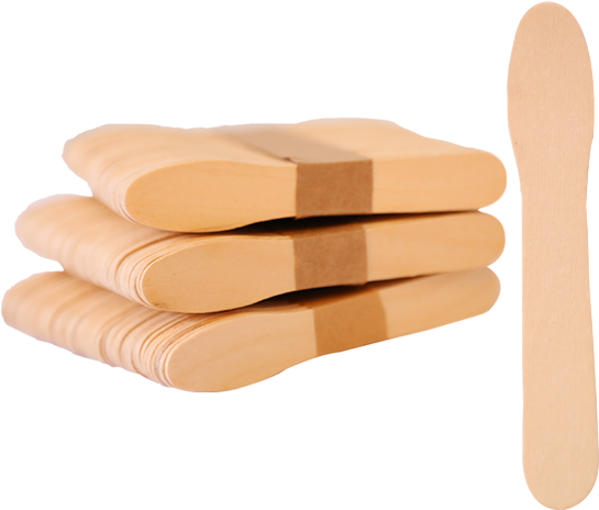 Ice Flat Wooden Spoon Ice Cream Stick Price - Plywood (750x750), Png Download