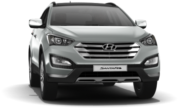 Dm640 Glacier 10 - Hyundai Santa Fe (640x289), Png Download