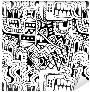 Graffiti Seamless Texture With Social Media Signs And - Illustration (400x400), Png Download