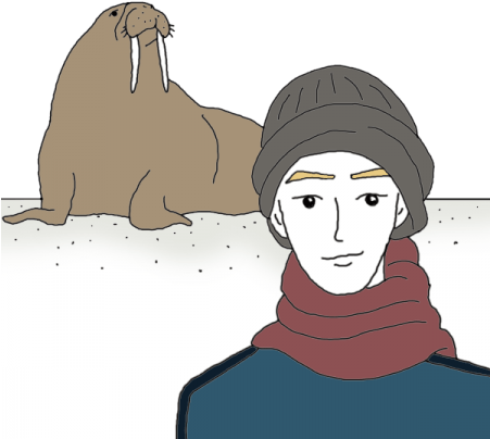 Walrus (450x450), Png Download