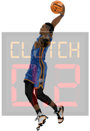 Westbrook "one - Basketball Player (320x480), Png Download