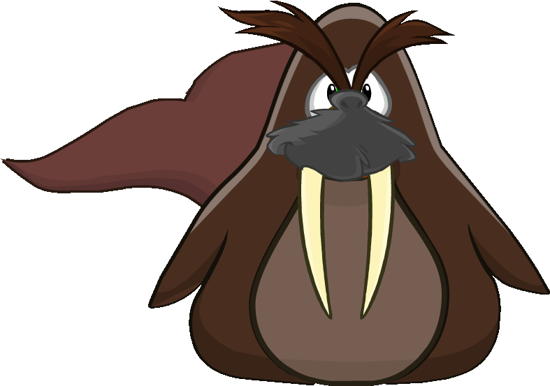 Walrus - Flippr Wiki - Art (830x596), Png Download