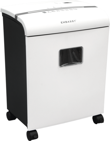 Embassy® 10 Sheet Microcut Paper Shredder Lm101pi-r - Shredcare Paper Shredder Lubrication Sheets Scls12 (480x480), Png Download