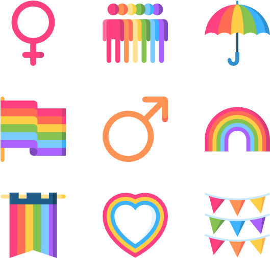 World Pride - Drawing (600x564), Png Download