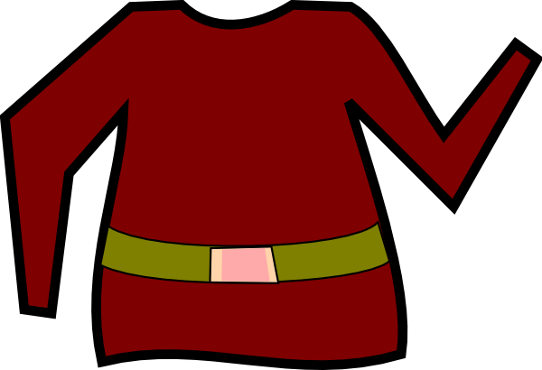 Elf Clipart Clothes - Elf Clothes Clipart (600x410), Png Download